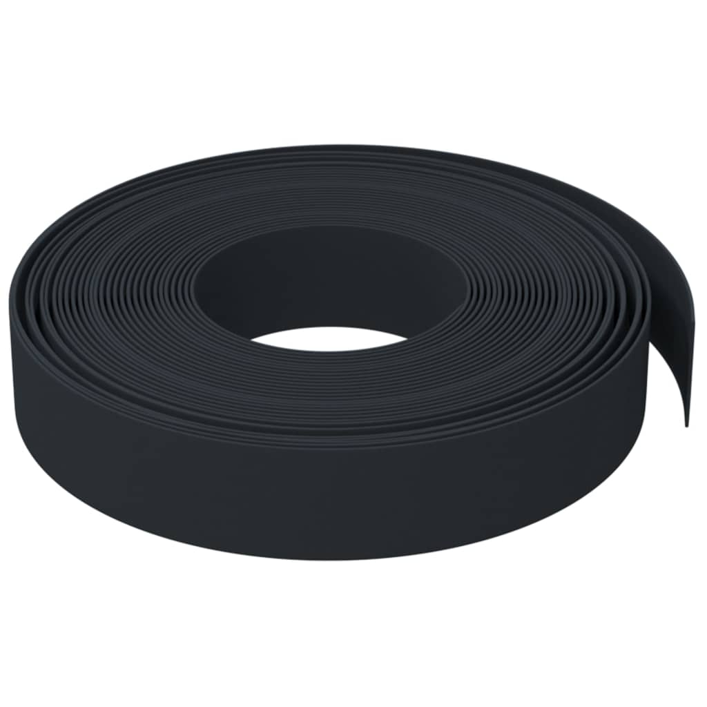 Vrtne ivice 5 kom crne 10 m 10 cm od polietilena
