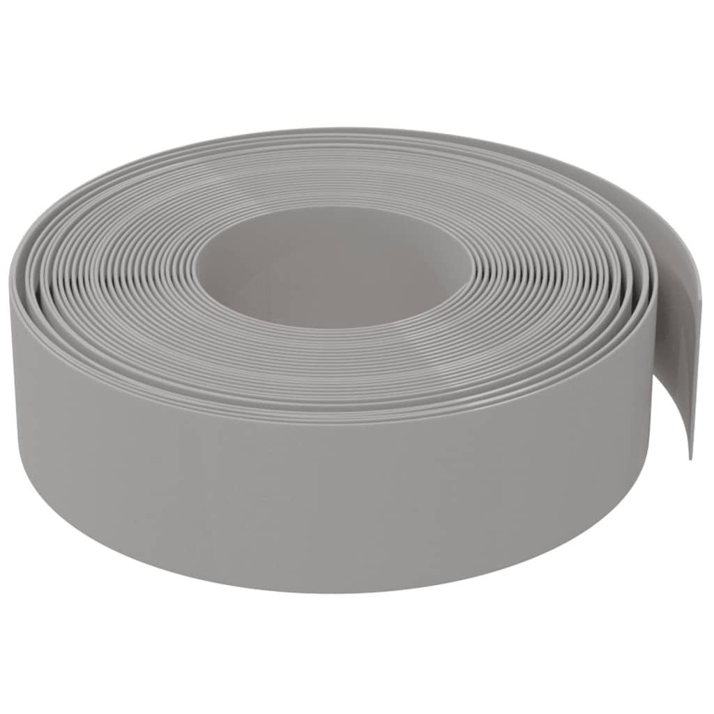 Vrtne ivice 5 kom sive 10 m 15 cm od polietilena