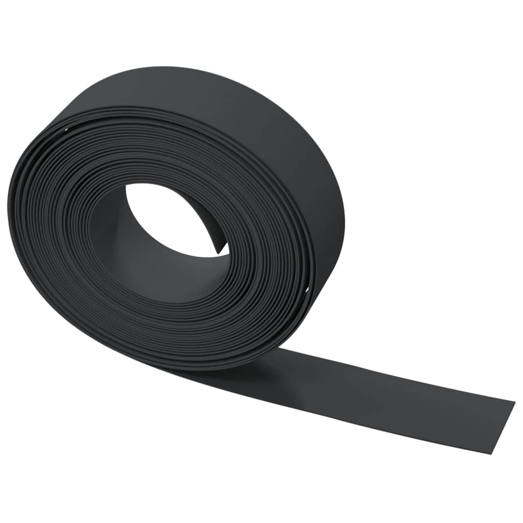 Vrtne ivice 3 kom crne 10 m 15 cm od polietilena