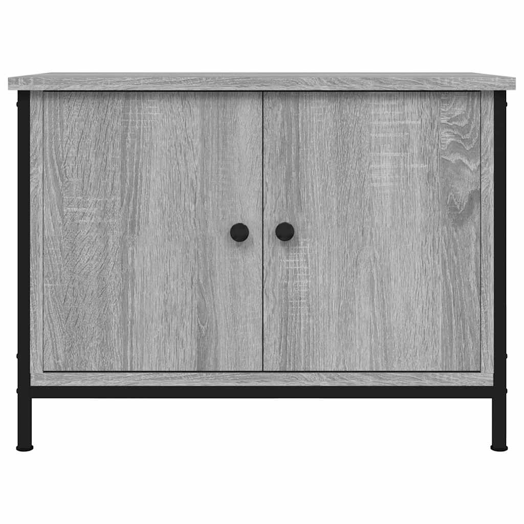TV ormarić s vratima boja hrasta 60x35x45 cm konstruirano drvo