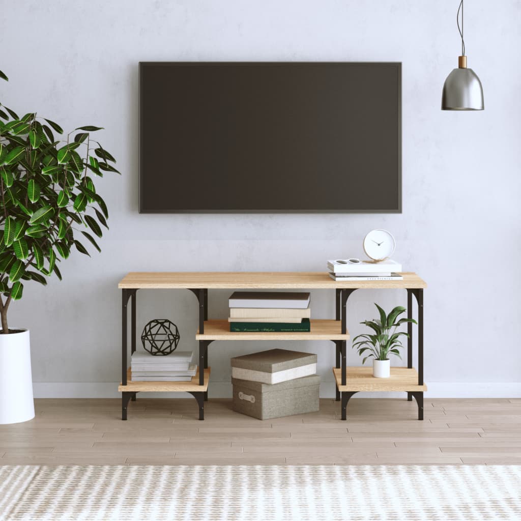 TV ormarić boja hrasta sonome 102x35x45,5 cm konstruirano drvo