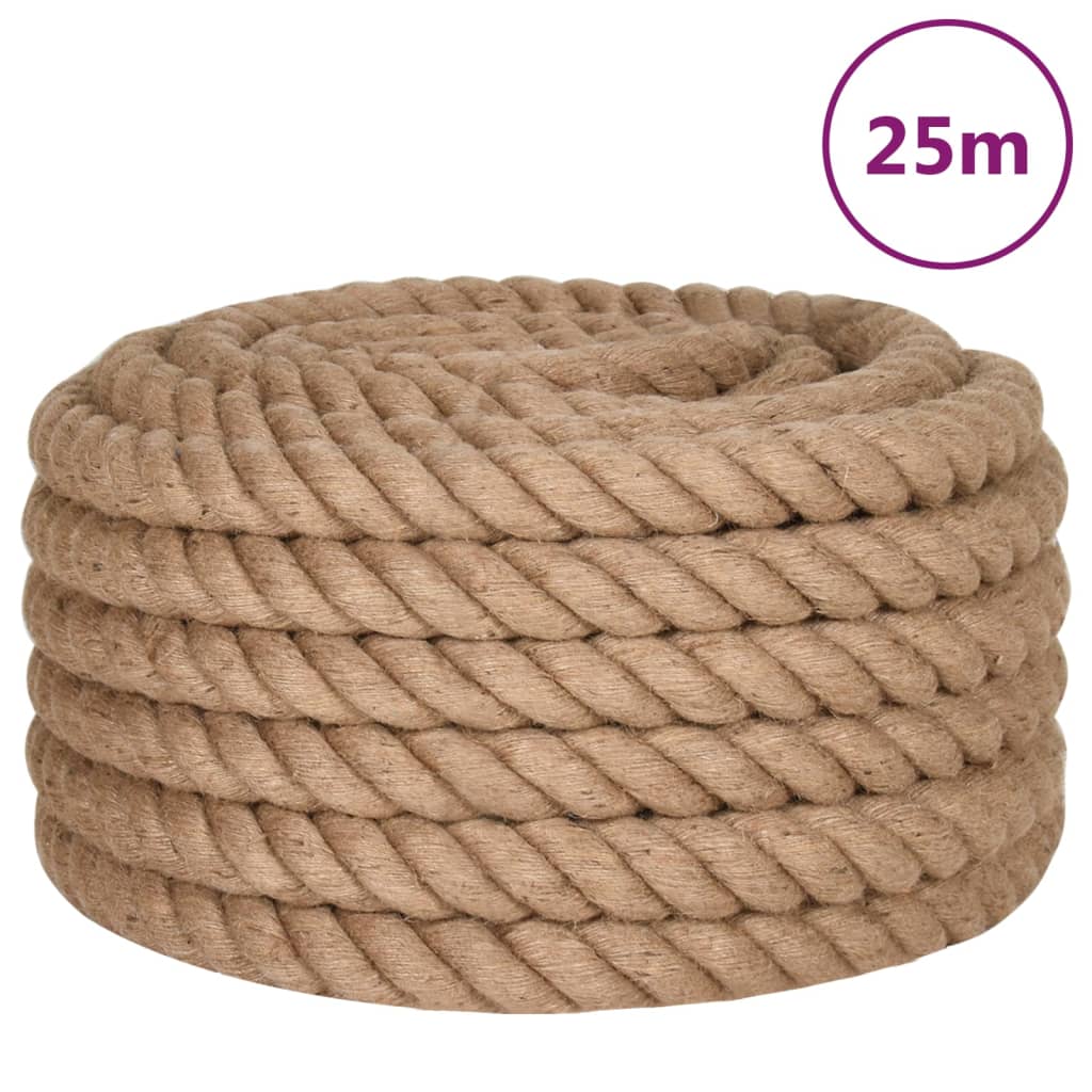 Uže od jute dužina 25 m debljina 30 mm