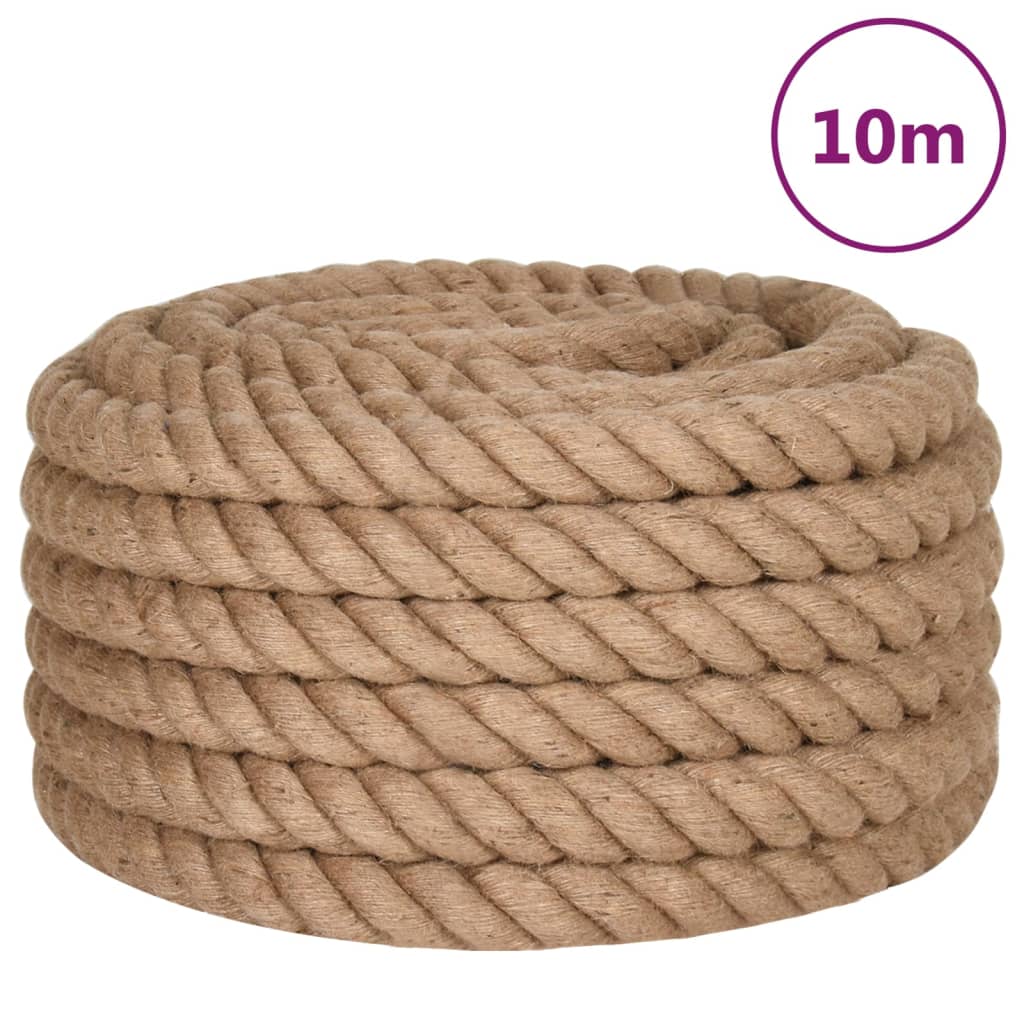 Uže od jute dužina 10 m debljina 36 mm