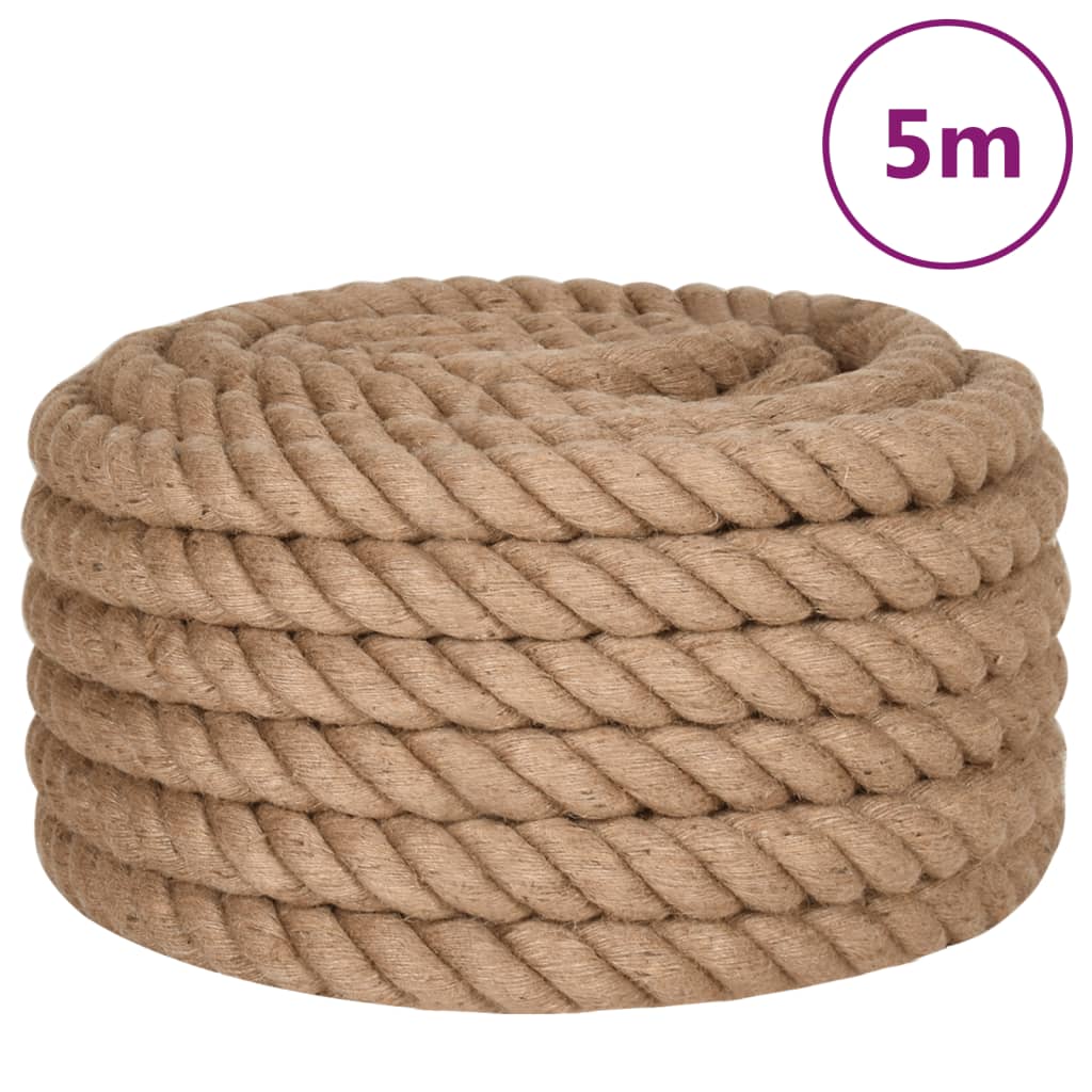 Uže od jute dužina 5 m debljina 40 mm