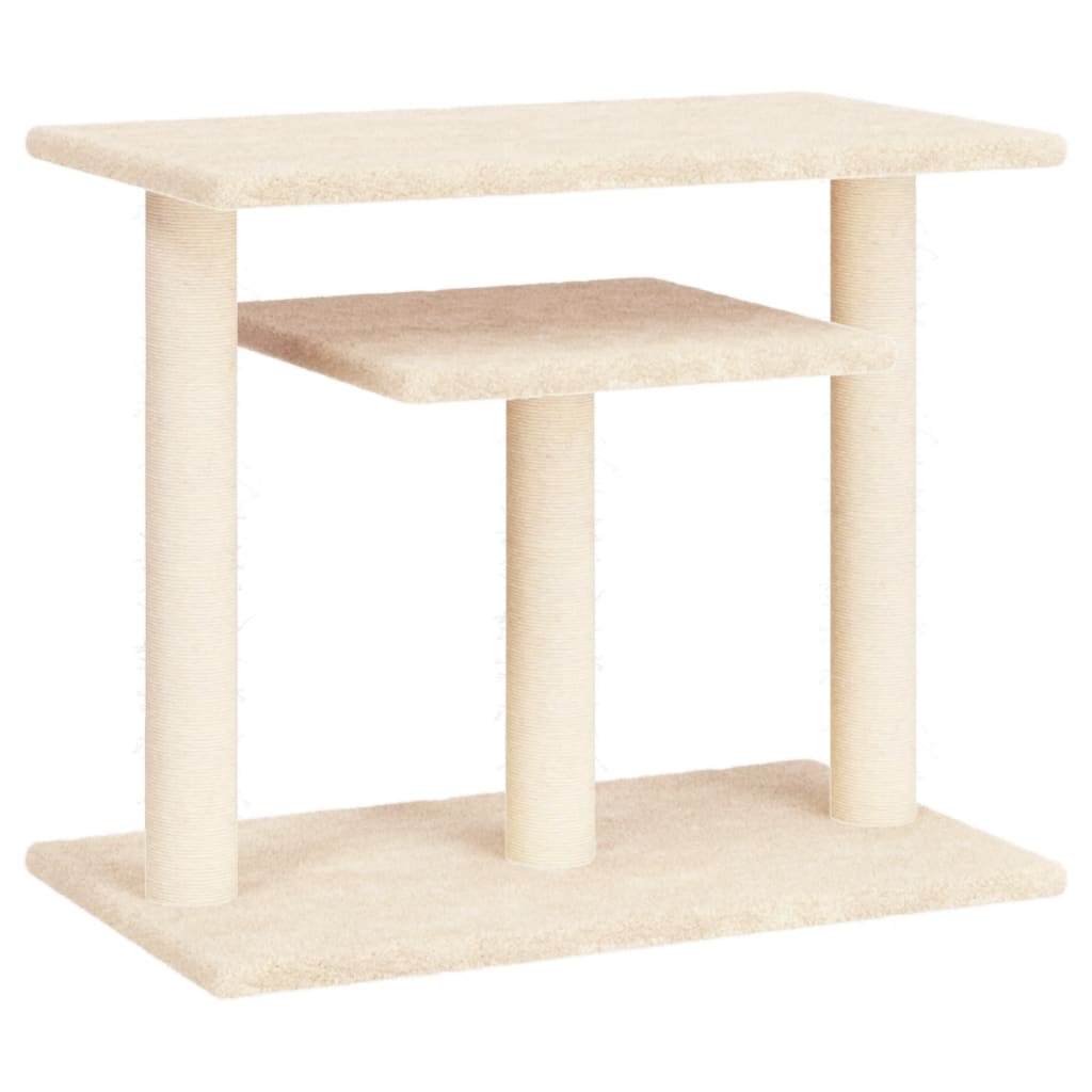 Grebalica za mačke s platformama krem 62,5 cm