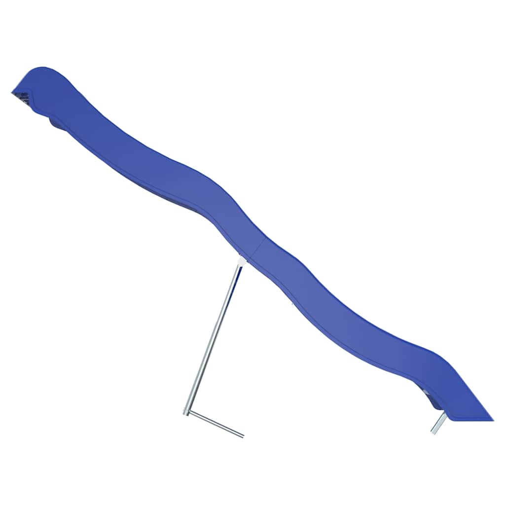 Tobogan za igru plavi 210 x 40 cm od polipropilena