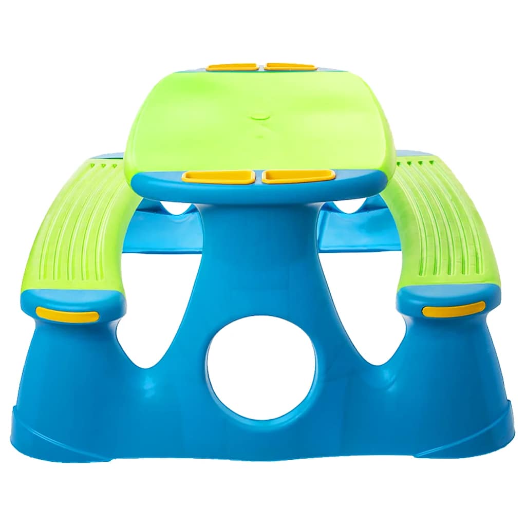 Dječja klupa za piknik 89,5 x 84,5 x 48 cm od polipropilena