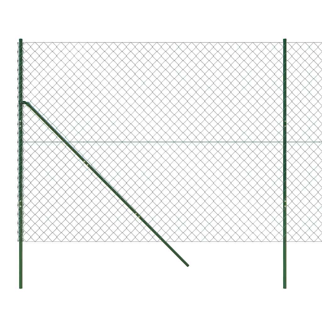 Žičana ograda zelena 1,4 x 10 m