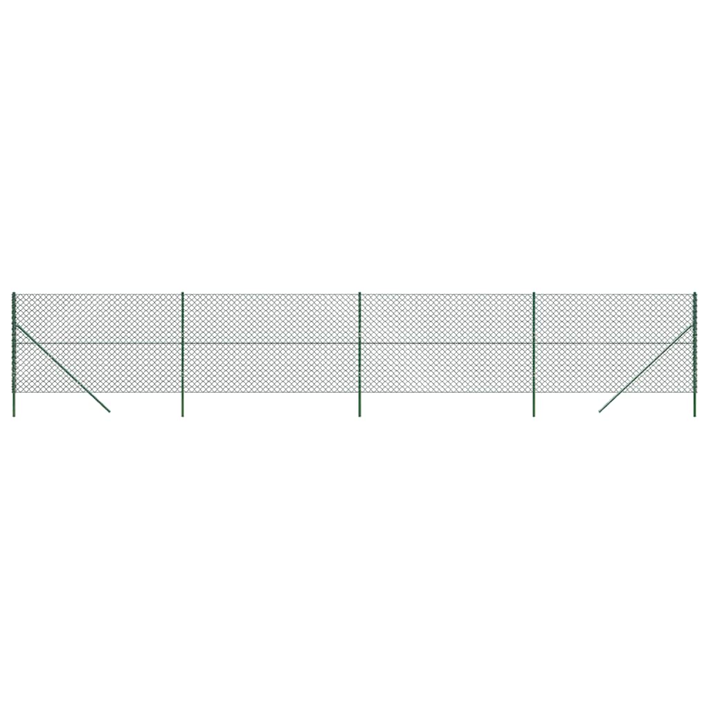 Žičana ograda zelena 1,6 x 10 m