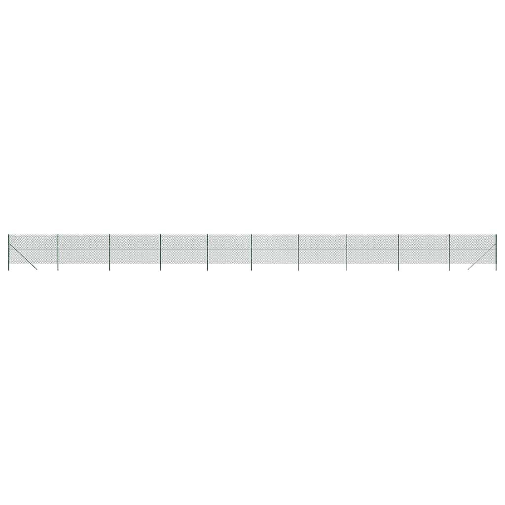 Žičana ograda zelena 1,6 x 25 m