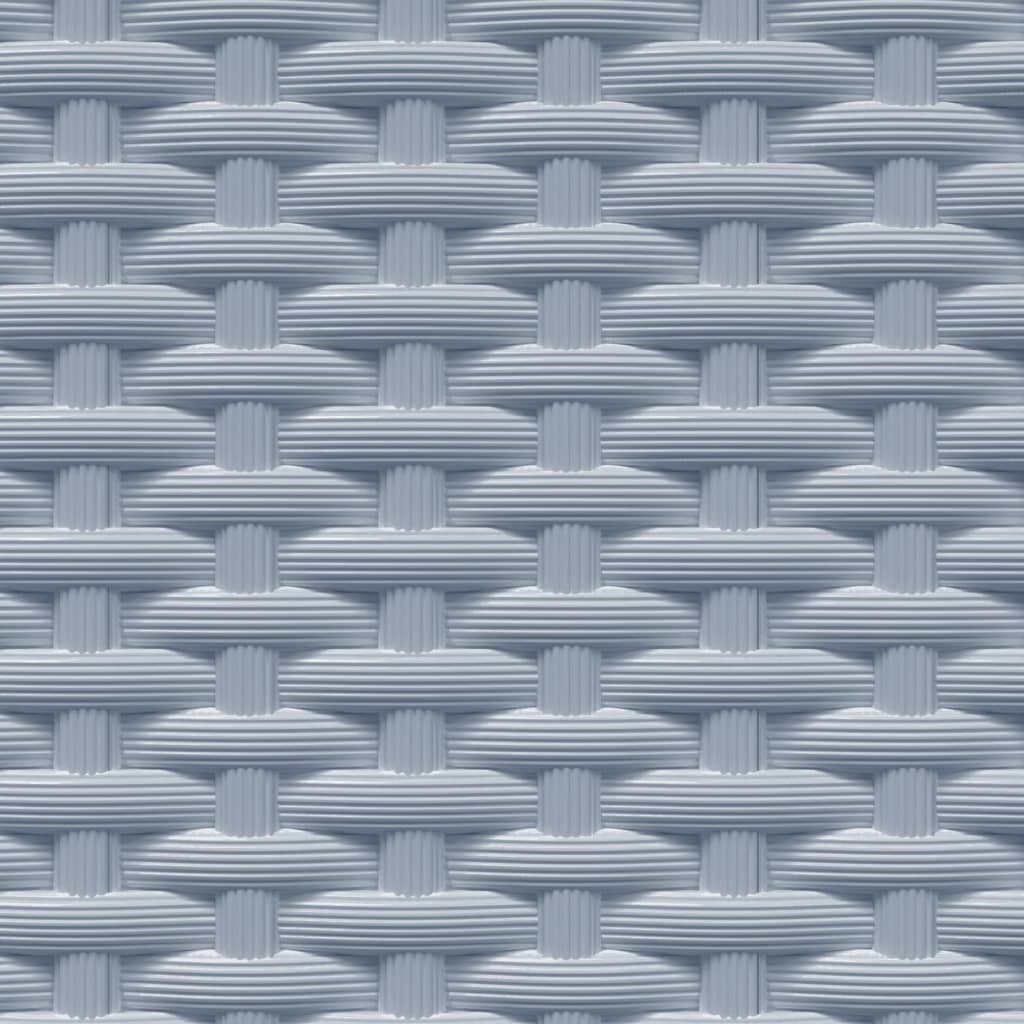 Sadilice 2 kom svjetlosive 30 x 30 x 37 cm od polipropilena