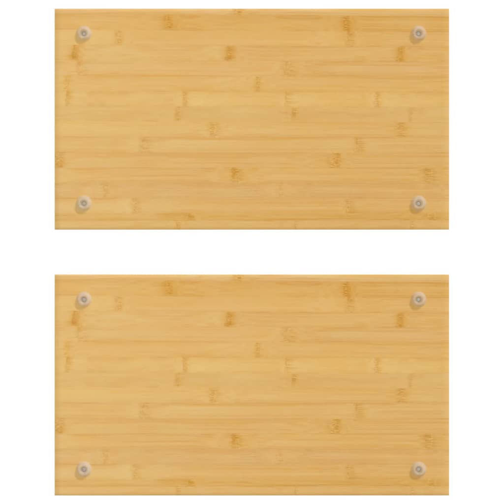 Poklopci za štednjak 2 kom 50 x 28 x 1,5 cm od bambusa