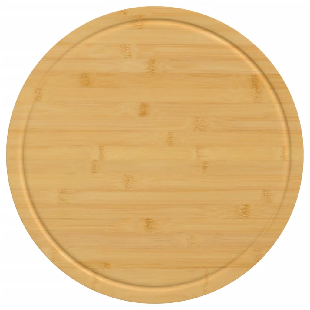 Daske za rezanje 6 kom Ø 30 x 1,5 cm cm od bambusa