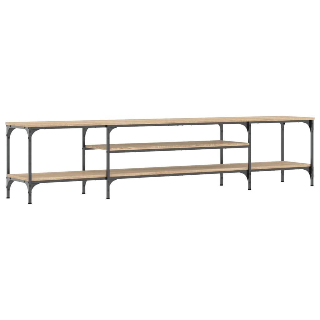 TV ormarić boja hrasta sonome 201x35x45 cm od drva i željeza