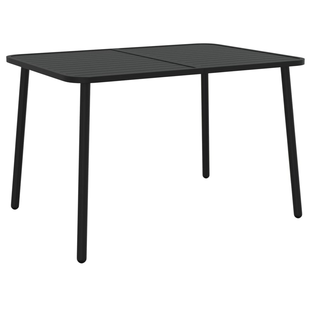 Vrtni stol antracit 110x80x71 cm čelični