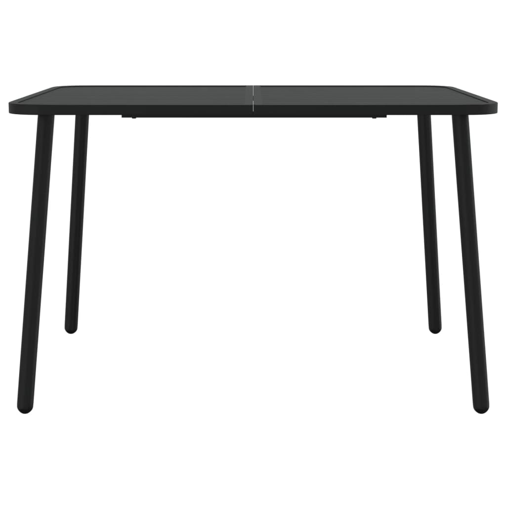 Vrtni stol antracit 110x80x71 cm čelični