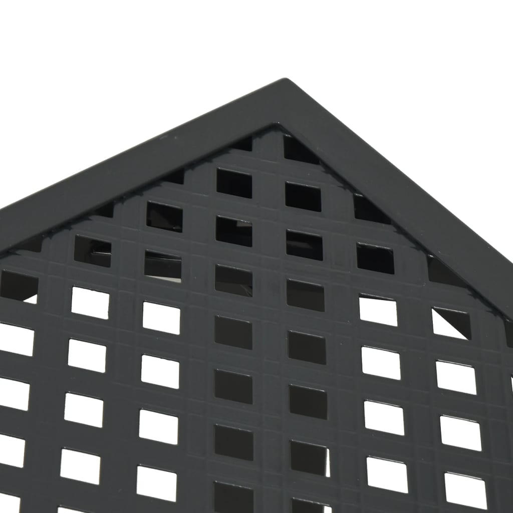 Vrtni stol antracit 165x80x72 cm čelični