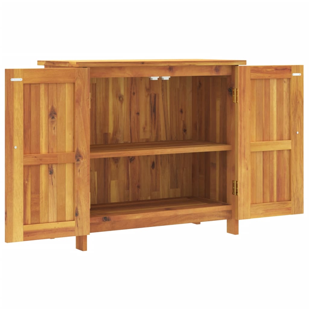 Vrtni ormarić 75 x 35 x 70 cm od masivnog bagremovog drva