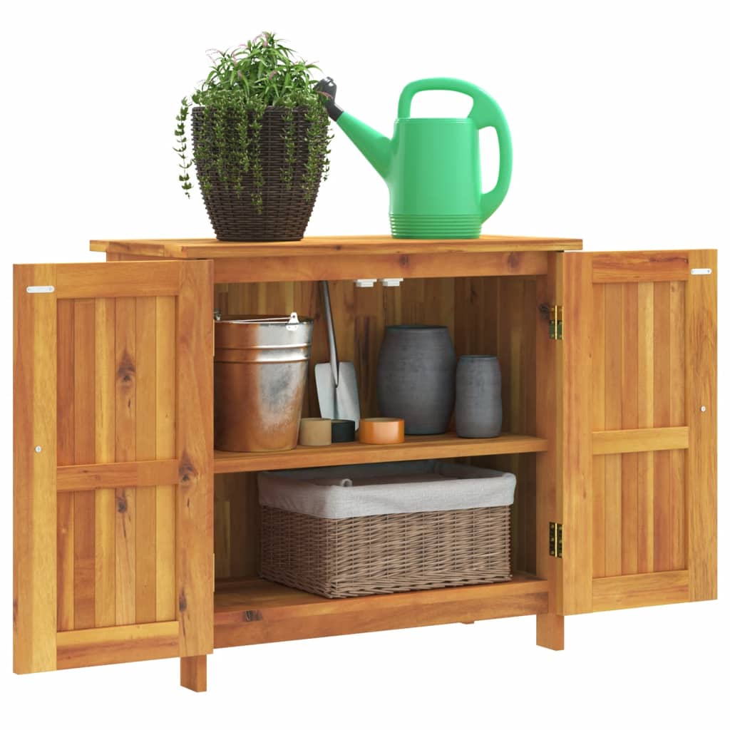 Vrtni ormarić 75 x 35 x 70 cm od masivnog bagremovog drva
