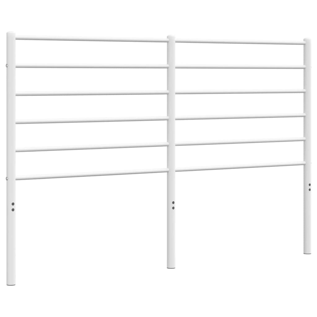 Metalno zamjensko uzglavlje bijelo 120 cm