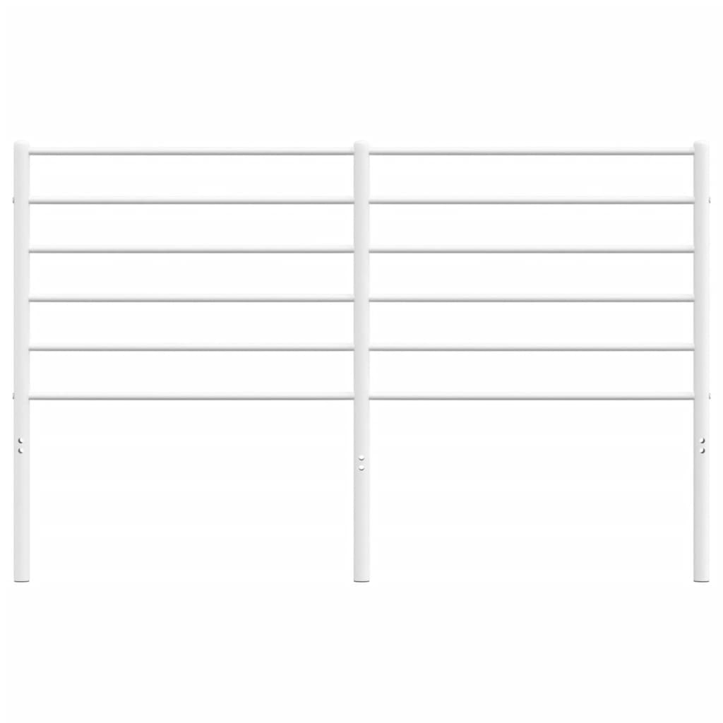 Metalno zamjensko uzglavlje bijelo 160 cm