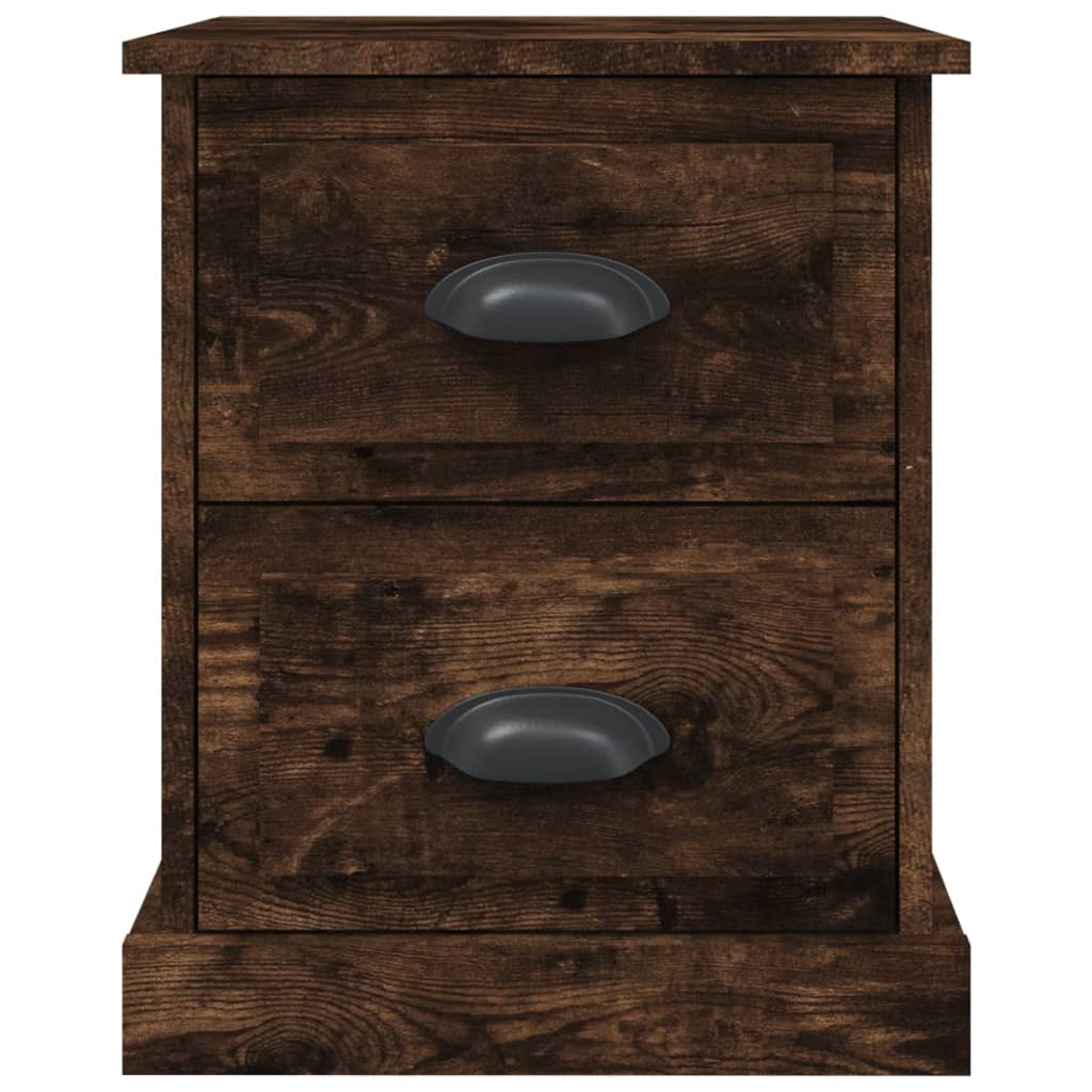 Noćni ormarići 2 kom boja hrasta 39x39x47,5cm konstruirano drvo