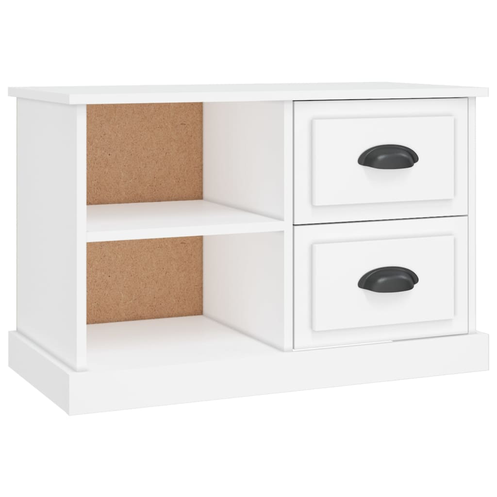 TV ormarić bijeli 73 x 35,5 x 47,5 cm od konstruiranog drva