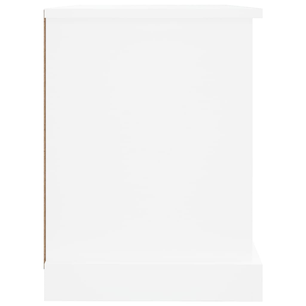 TV ormarić bijeli 73 x 35,5 x 47,5 cm od konstruiranog drva