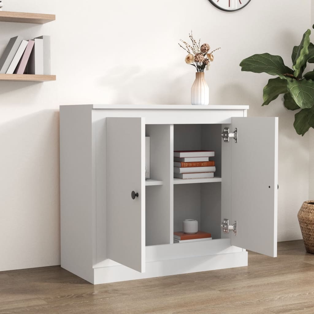 Komoda bijela 70 x 35,5 x 67,5 cm od konstruiranog drva