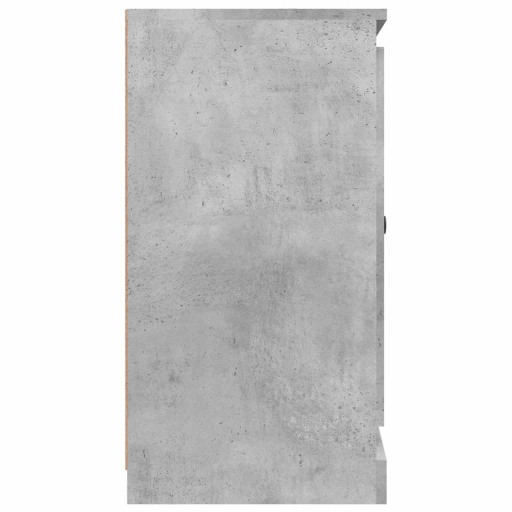 Komoda siva boja betona 70x35,5x67,5 cm od konstruiranog drva