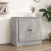 Komoda siva boja betona 70x35,5x67,5 cm od konstruiranog drva