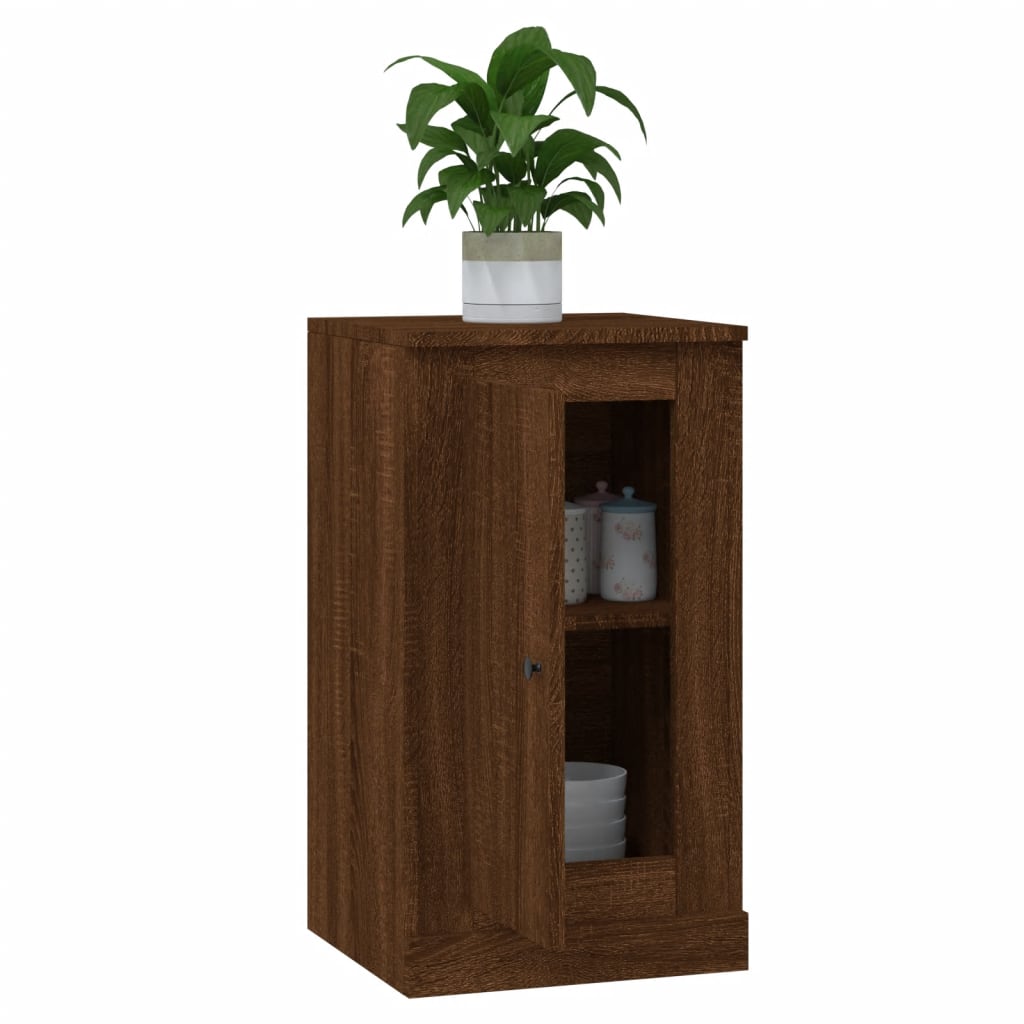 Komoda 2 kom boja hrasta 37,5x35,5x67,5 cm konstruirano drvo
