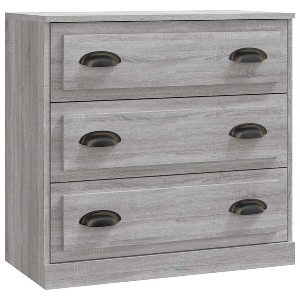 Komoda siva sonome 70x35,5x67,5 cm konstruirano drvo