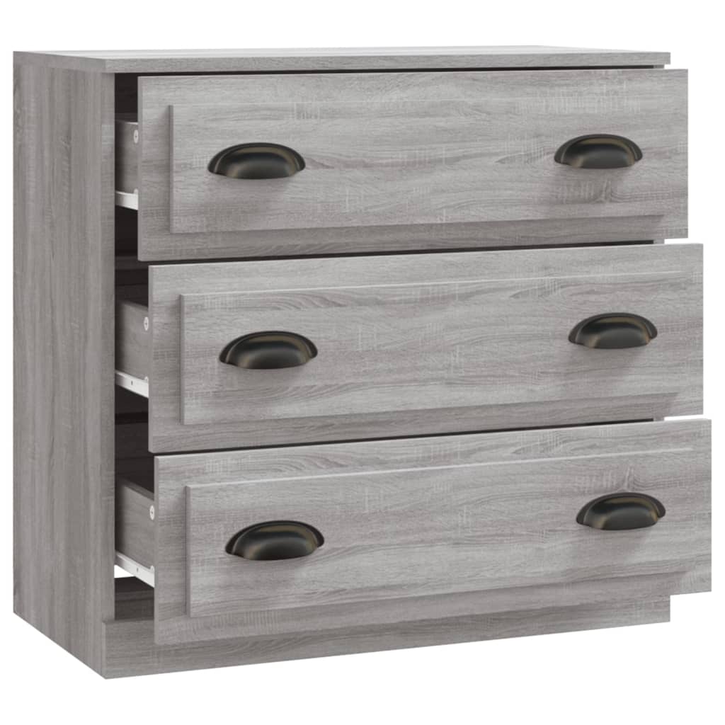 Komoda siva sonome 70x35,5x67,5 cm konstruirano drvo