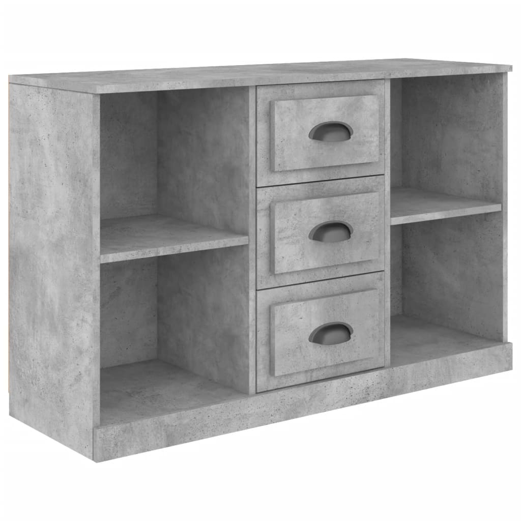 Komoda siva boja betona 104,5x35,5x67,5cm od konstruiranog drva