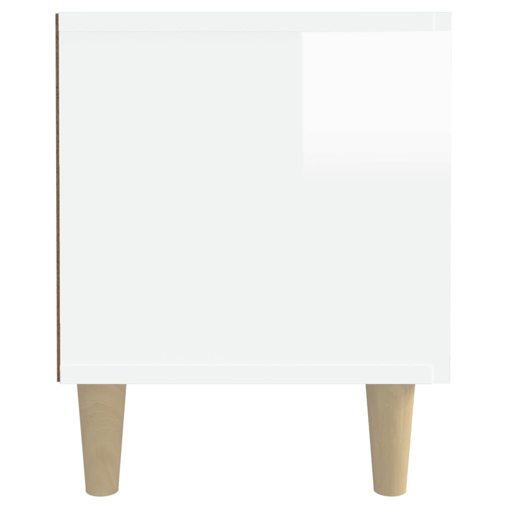 TV ormarić sjajni bijeli 180x31,5x40 cm od konstruiranog drva