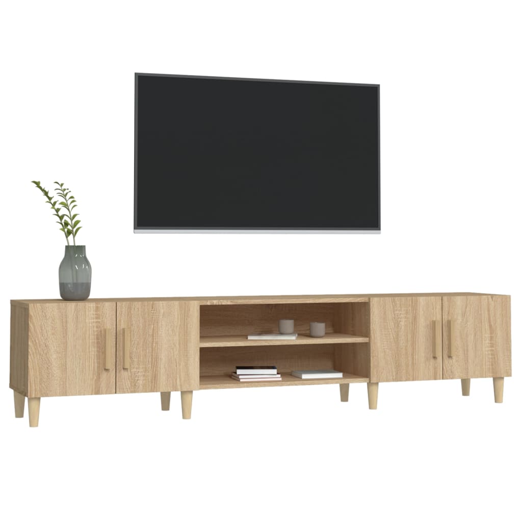 TV ormarić Sonoma hrast 180x31,5x40 cm Konstruirano drvo