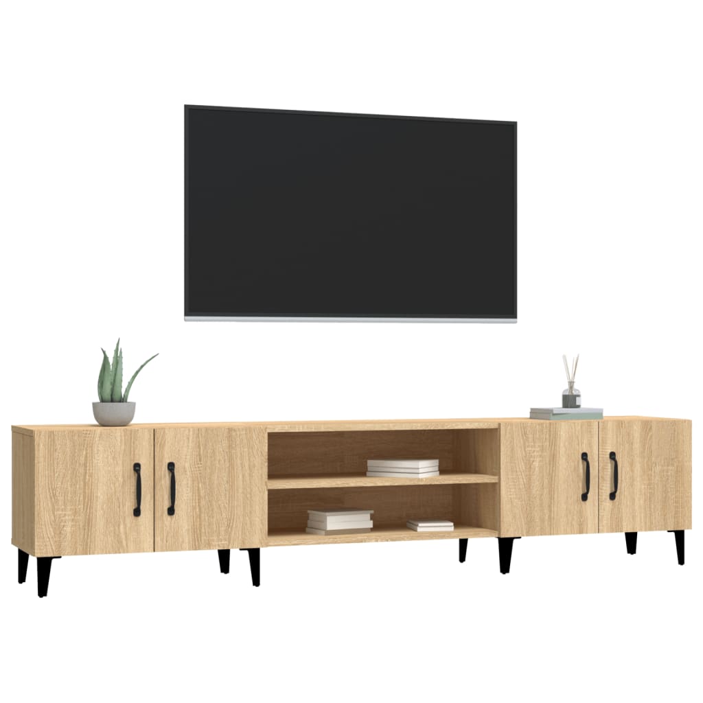 TV ormarić Sonoma hrast 180x31,5x40 cm Konstruirano drvo