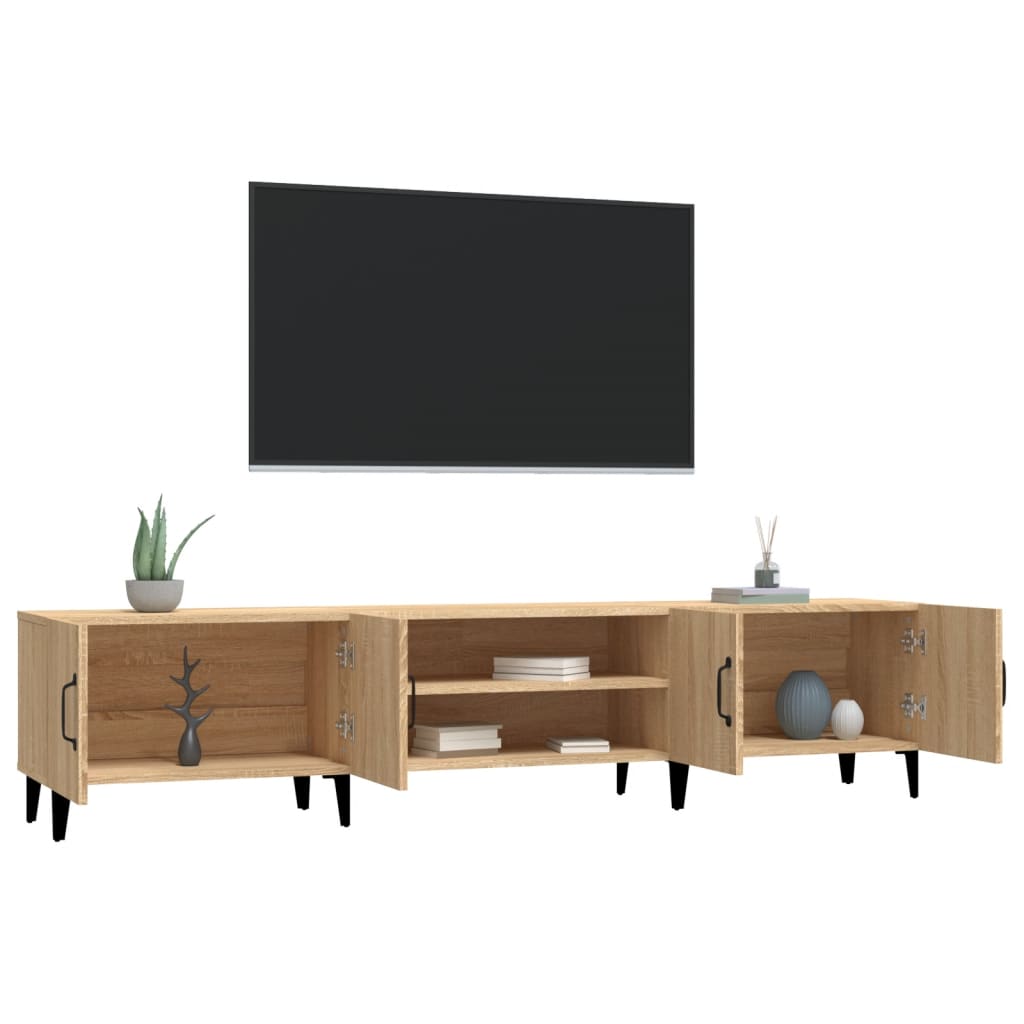 TV ormarić Sonoma hrast 180x31,5x40 cm Konstruirano drvo