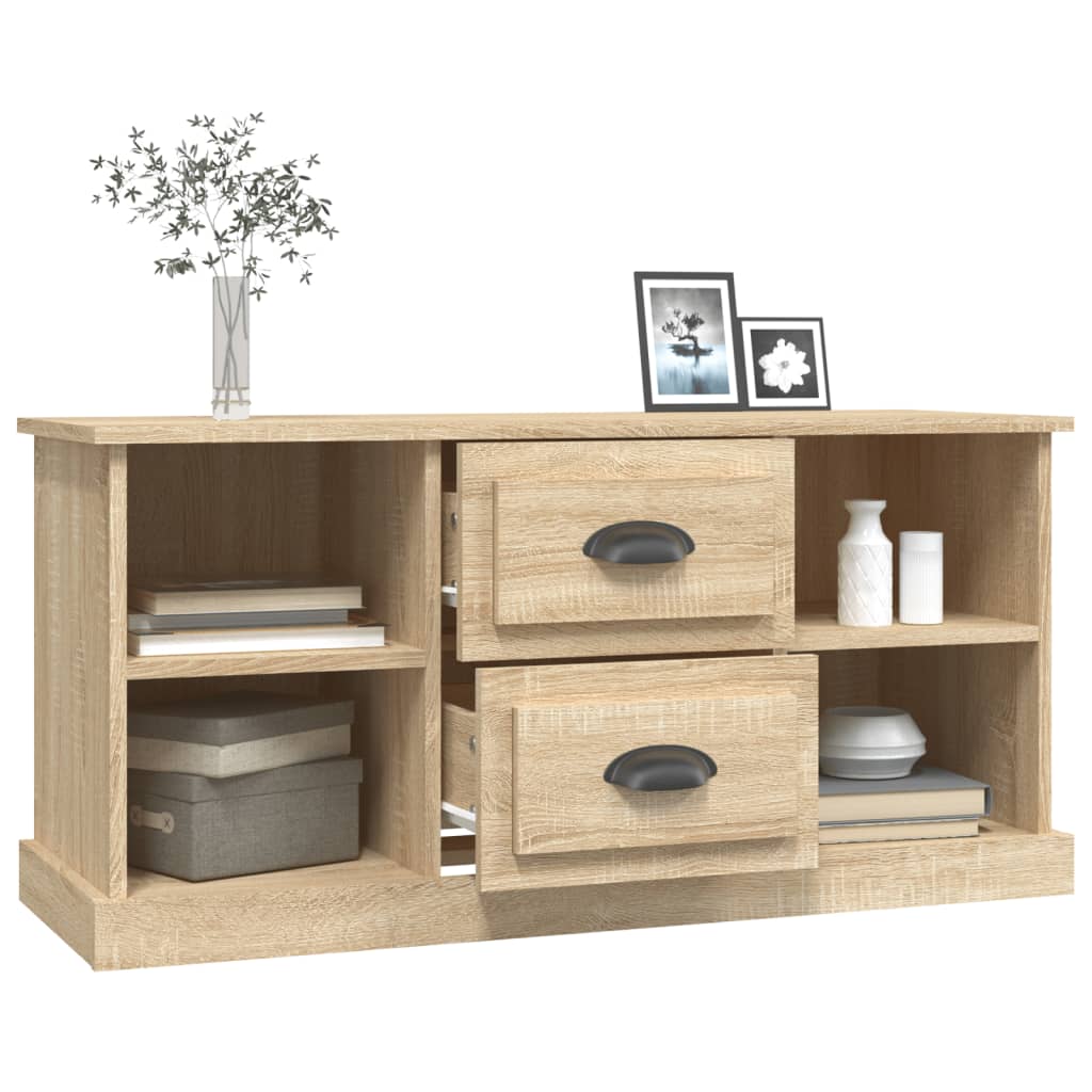 TV ormarić boja hrasta sonome 99,5x35,5x48 cm konstruirano drvo