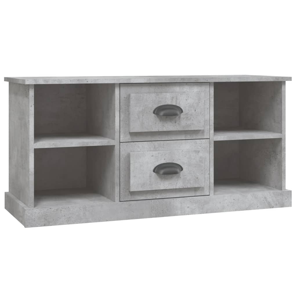 TV ormarić boja betona 99,5x35,5x48 cm od konstruiranog drva