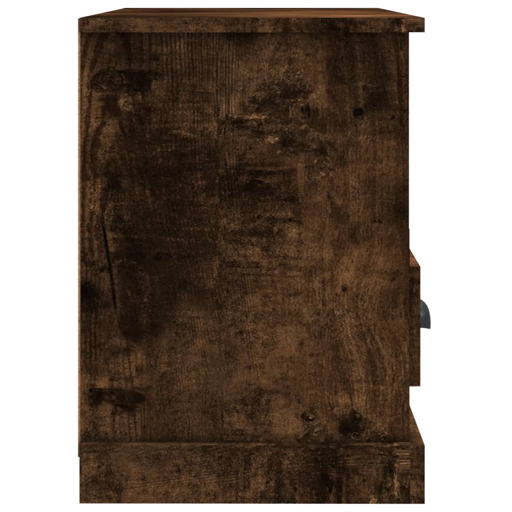 TV ormarić boja dimljenog hrasta 80x35x50 cm konstruirano drvo