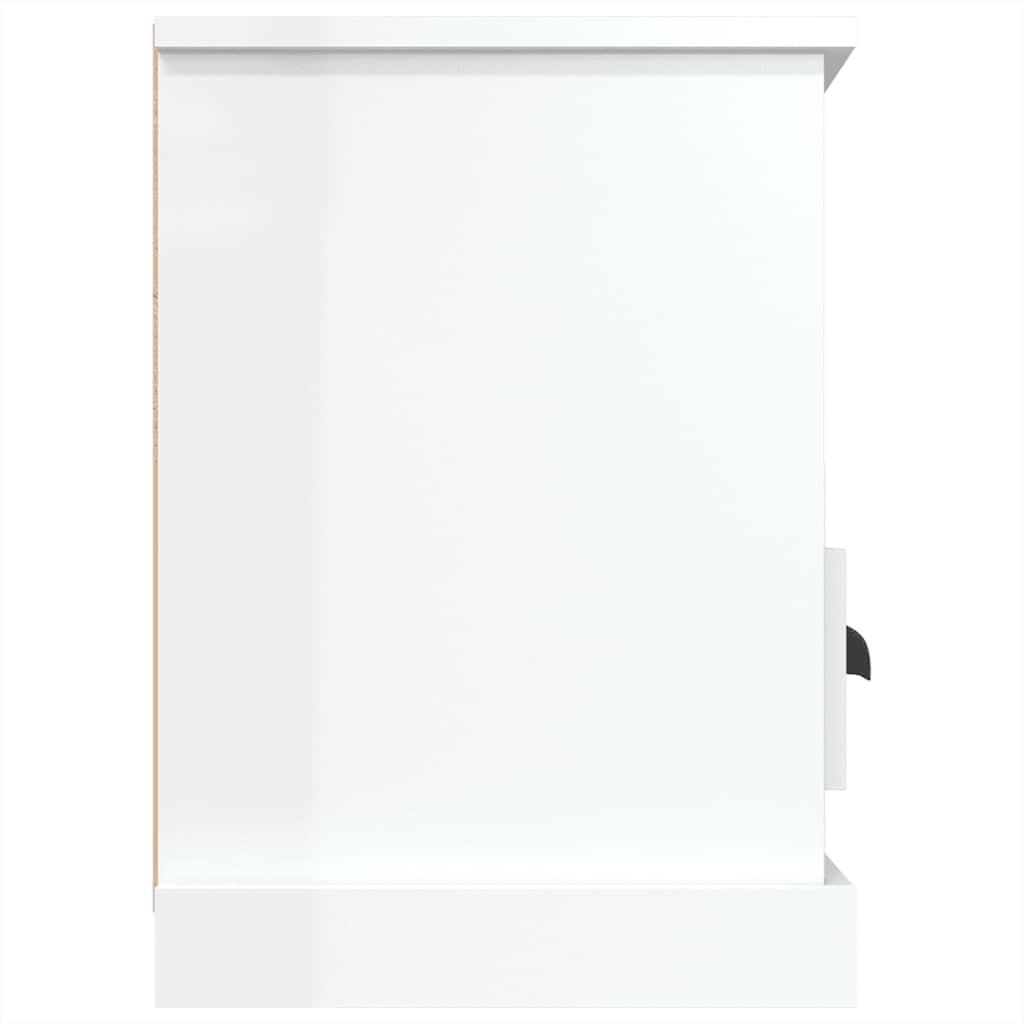 TV ormarić sjajni bijeli 100x35x50 cm od konstruiranog drva
