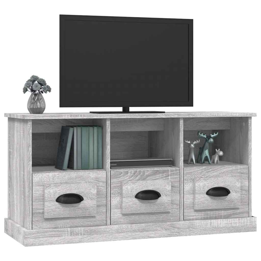 TV ormarić boja hrasta sonome 100x35x50 cm konstruirano drvo