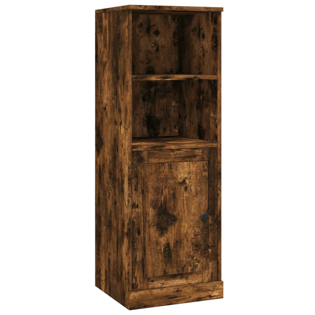 Visoka komoda boja hrasta 36x35,5x103,5 cm konstruirano drvo