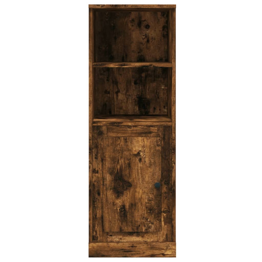 Visoka komoda boja hrasta 36x35,5x103,5 cm konstruirano drvo
