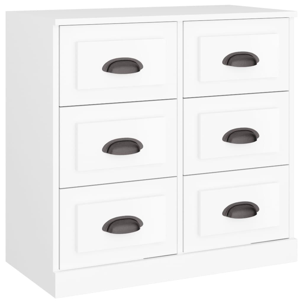 Komoda bijela 70 x 35,5 x 67,5 cm od konstruiranog drva