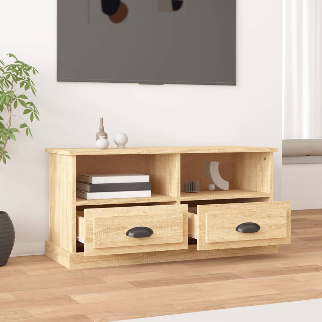 TV ormarić boja hrasta sonome 93x35,5x45 cm konstruirano drvo