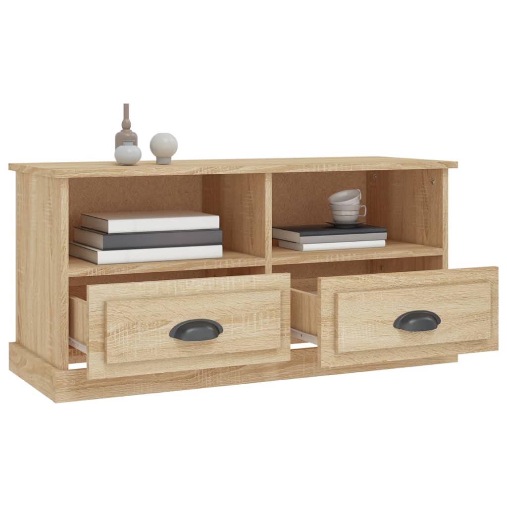 TV ormarić boja hrasta sonome 93x35,5x45 cm konstruirano drvo