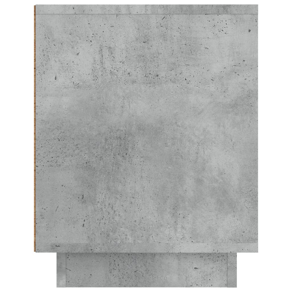 TV ormarić siva boja betona 80x35x45 cm od konstruiranog drva